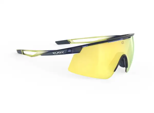 Rudy Project Turbolence športové okuliare Crystal Blue Avio/Apple Green Fade Gloss