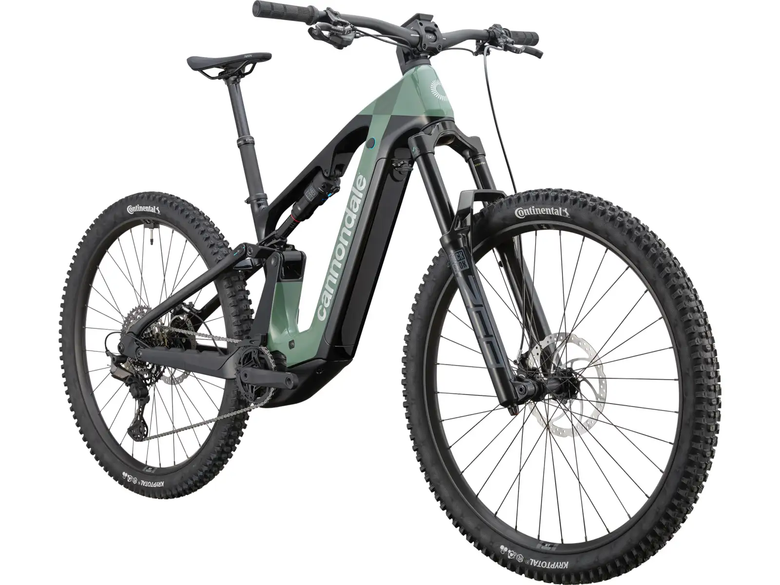 Cannondale Moterra Carbon 2 celoodpružený elektrobicykel Jade (JDE)