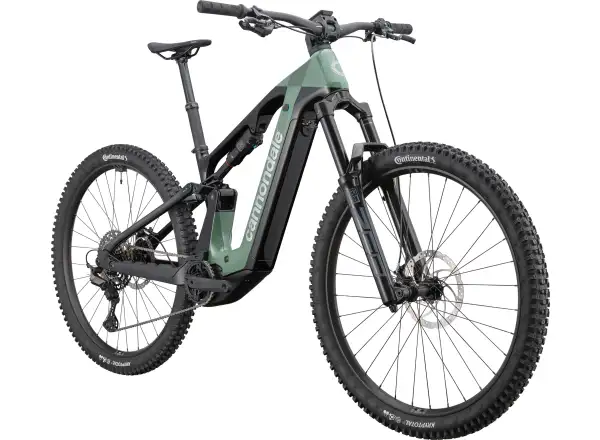 Cannondale Moterra Carbon 2 celoodpružený elektrobicykel Jade (JDE)