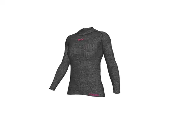 Alé Seamless Wool dámske funkčné tričko dlhý rukáv šedá