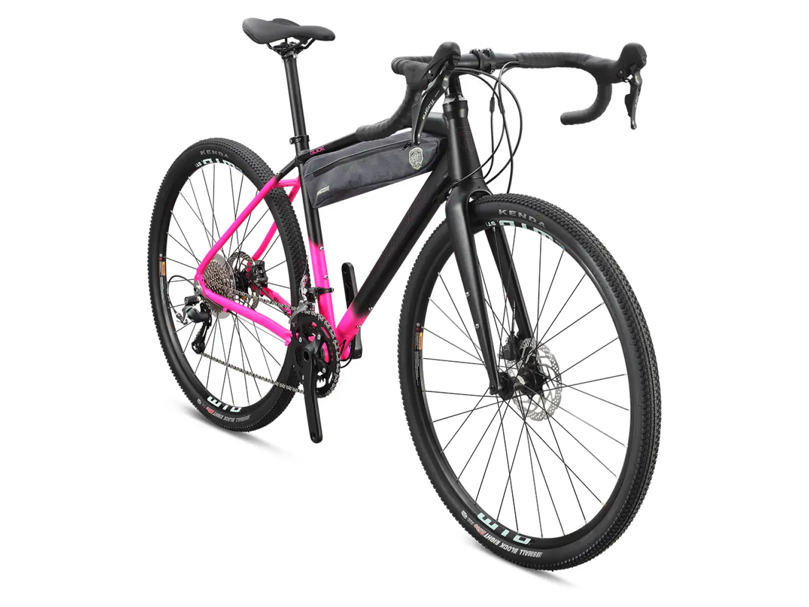 Štrkový bicykel Mongoose Guide Comp Black/Pink