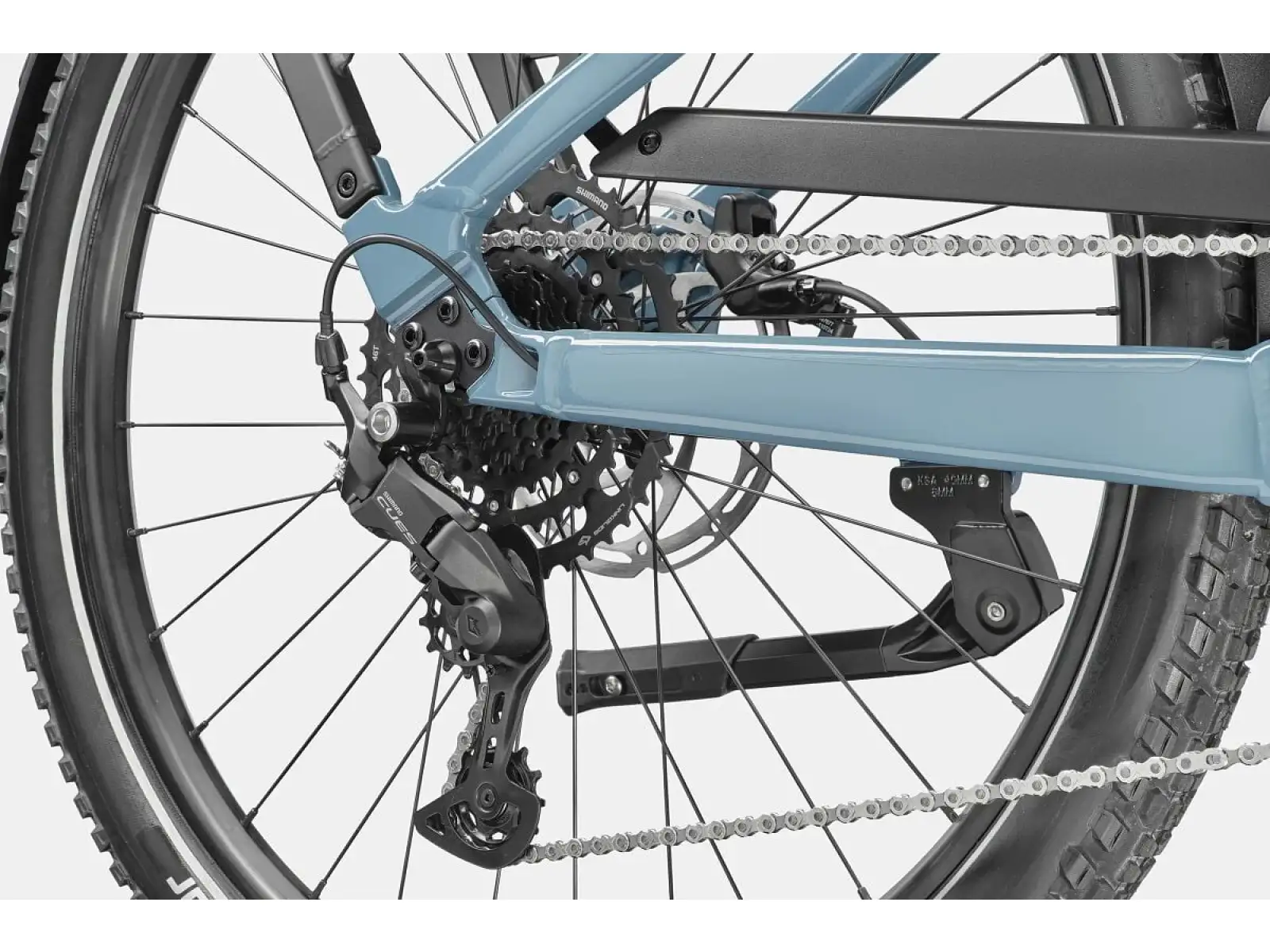 Cannondale Tesoro X 2 LSTH Storm Cloud nízkonástupový cestovný elektrobicykel