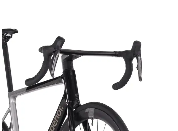 Superior RR 9.8 cestný bicykel Gloss Chrome Silver/Black Metallic