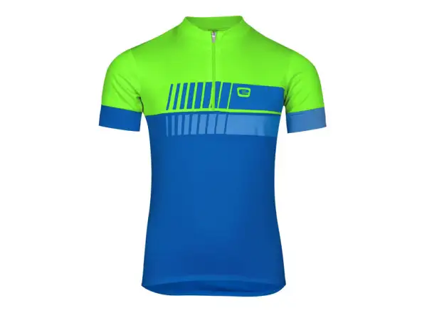Etape Peddy 2.0 detský dres krátky rukáv zelená/modrá