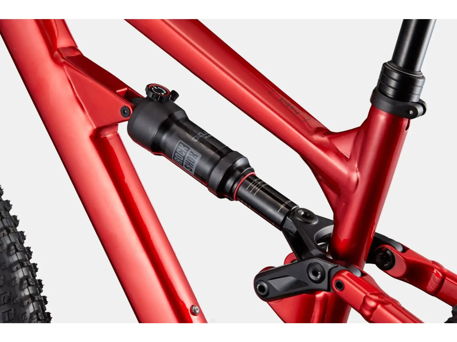 Cannondale Habit 4 celoodpružený horský bicykel Candy Red
