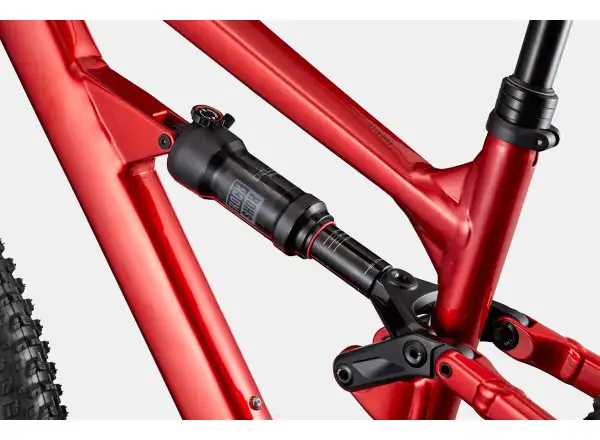 Cannondale Habit 4 celoodpružený horský bicykel Candy Red