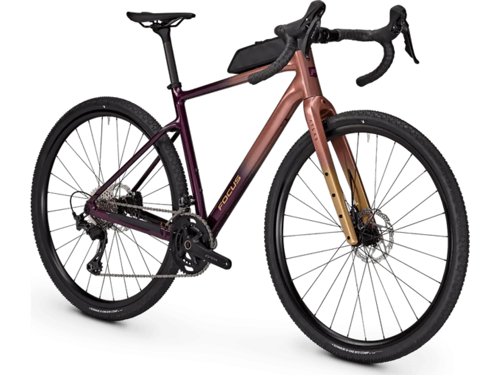 Focus Atlas 6.9 gravel bicykel Mauve/Dreamviolet