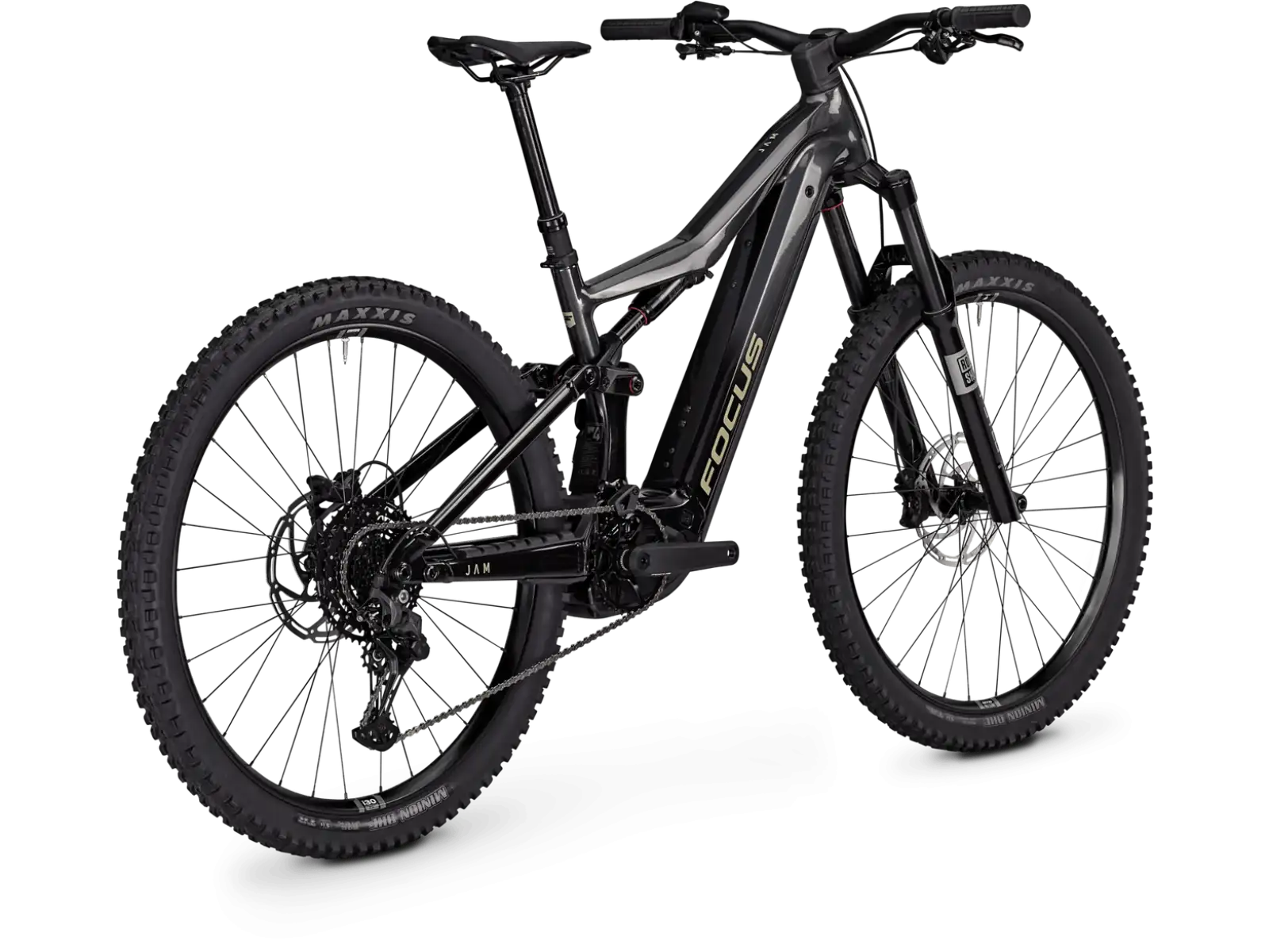 Focus JAM 7 800Wh celoodpružený elektrobicykel Diamondblack / Obsidianblack
