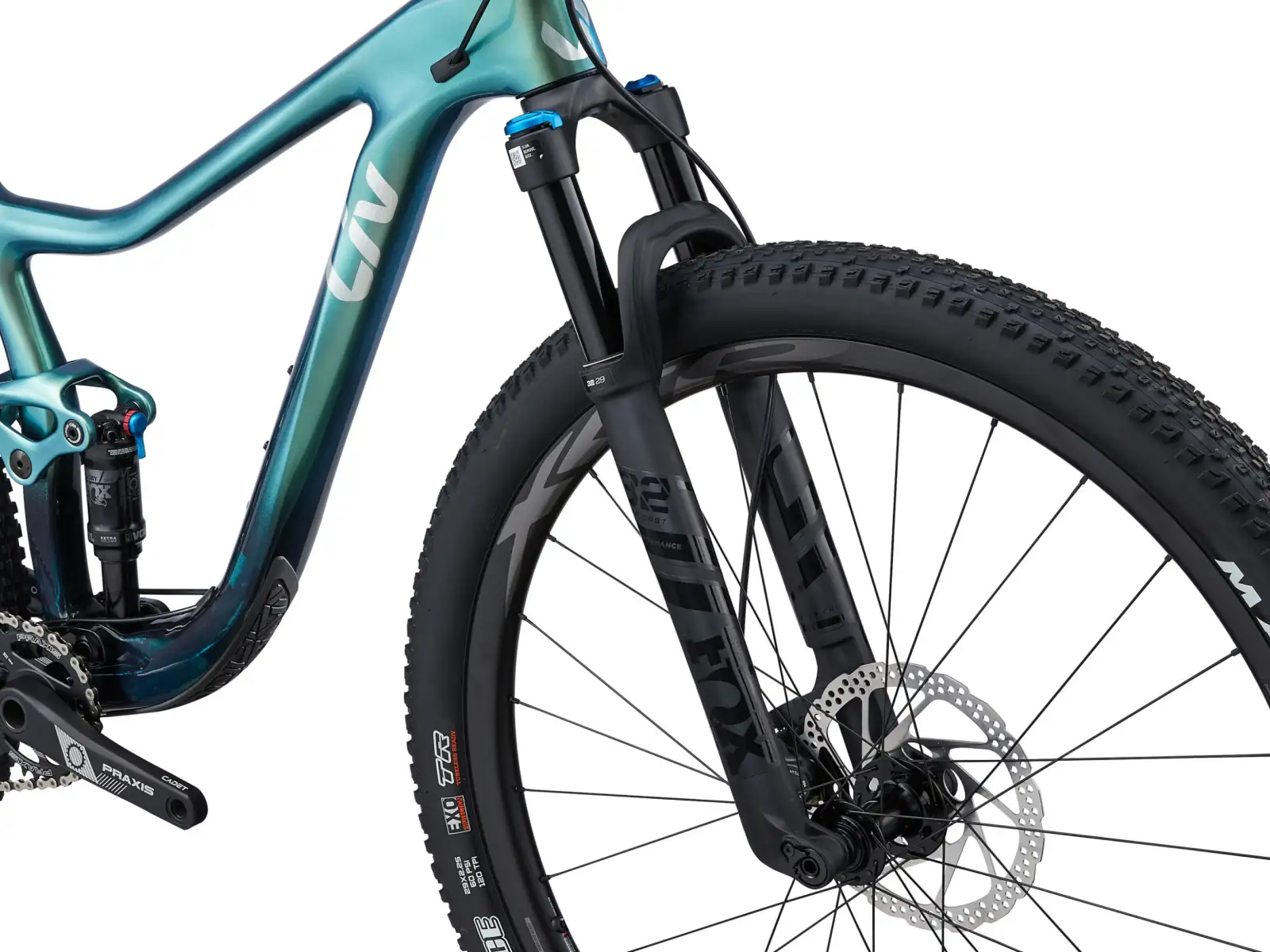 Liv Pique Advanced Pro 29 horský bicykel Phoenix Fanatic Teal/Dark Green
