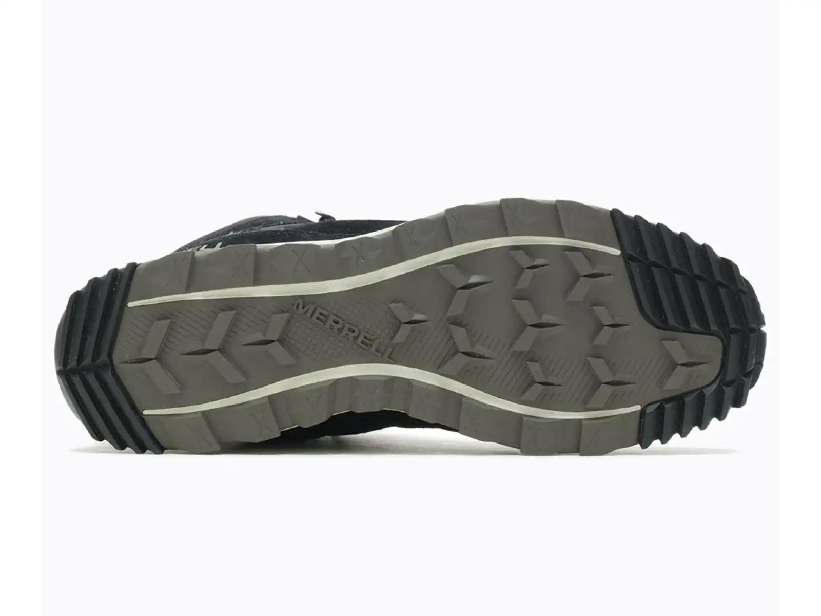 Merrell Wildwood Sneaker Boot MID WP pánska turistická obuv black