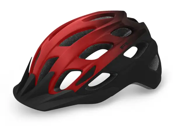R2 Cliff cyklistická prilba červená