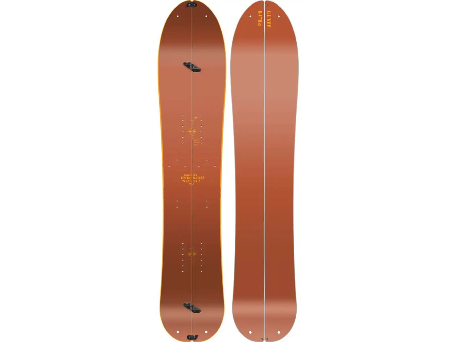 Nitro Slash Split pánsky splitboard brown/orange