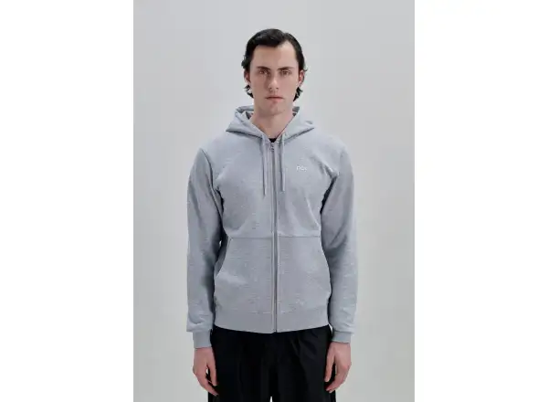 POC Zip Hoodie mikina na zips s kapucňou Grey Melange