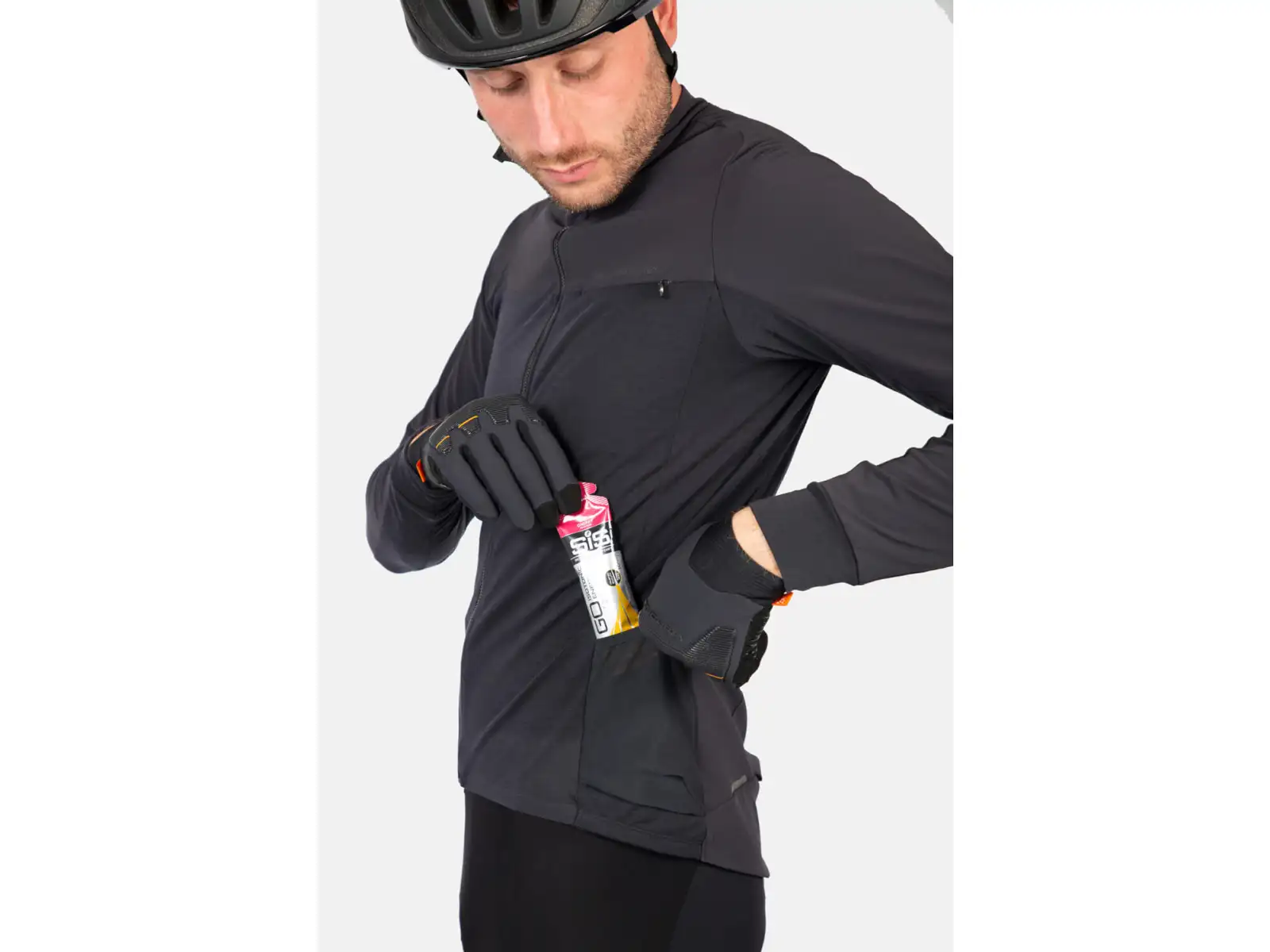 Endura GV500 pánsky dres s dlhým rukávom čierna