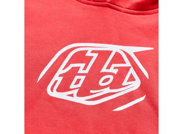 Troy Lee Designs Badge detská mikina Scarlet