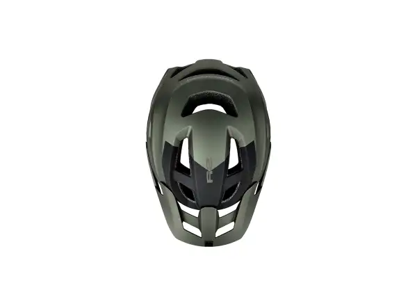R2 Terraform cyklistická prilba tmavo olivová/čierna