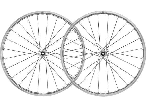 Mavic Ksyrium SL Heritage disc CL vypletené kolesá orech Shimano HG11 strieborná