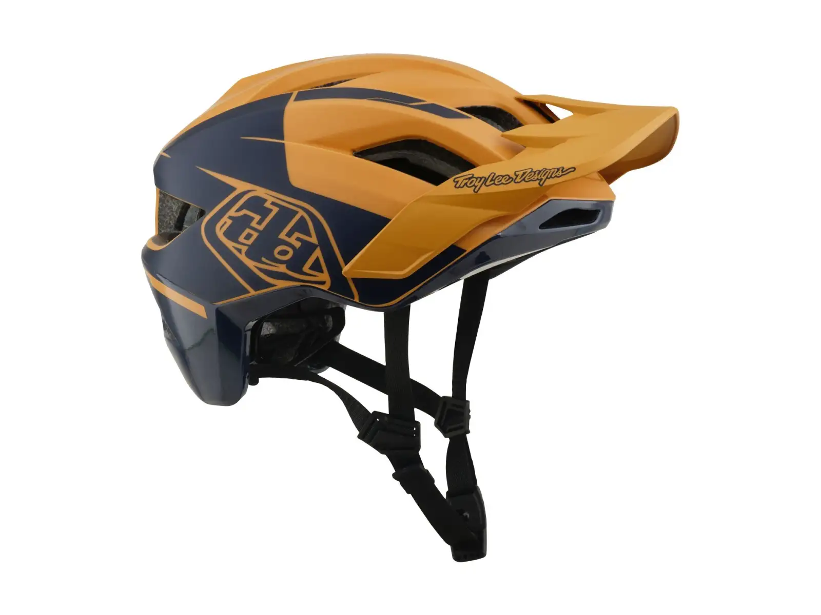 Troy Lee Designs Flowline SE MIPS prilba Hydro Mustard / Black Iris