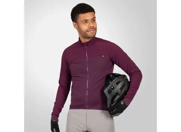 Endura GV500 pánsky dres s dlhým rukávom Lilac