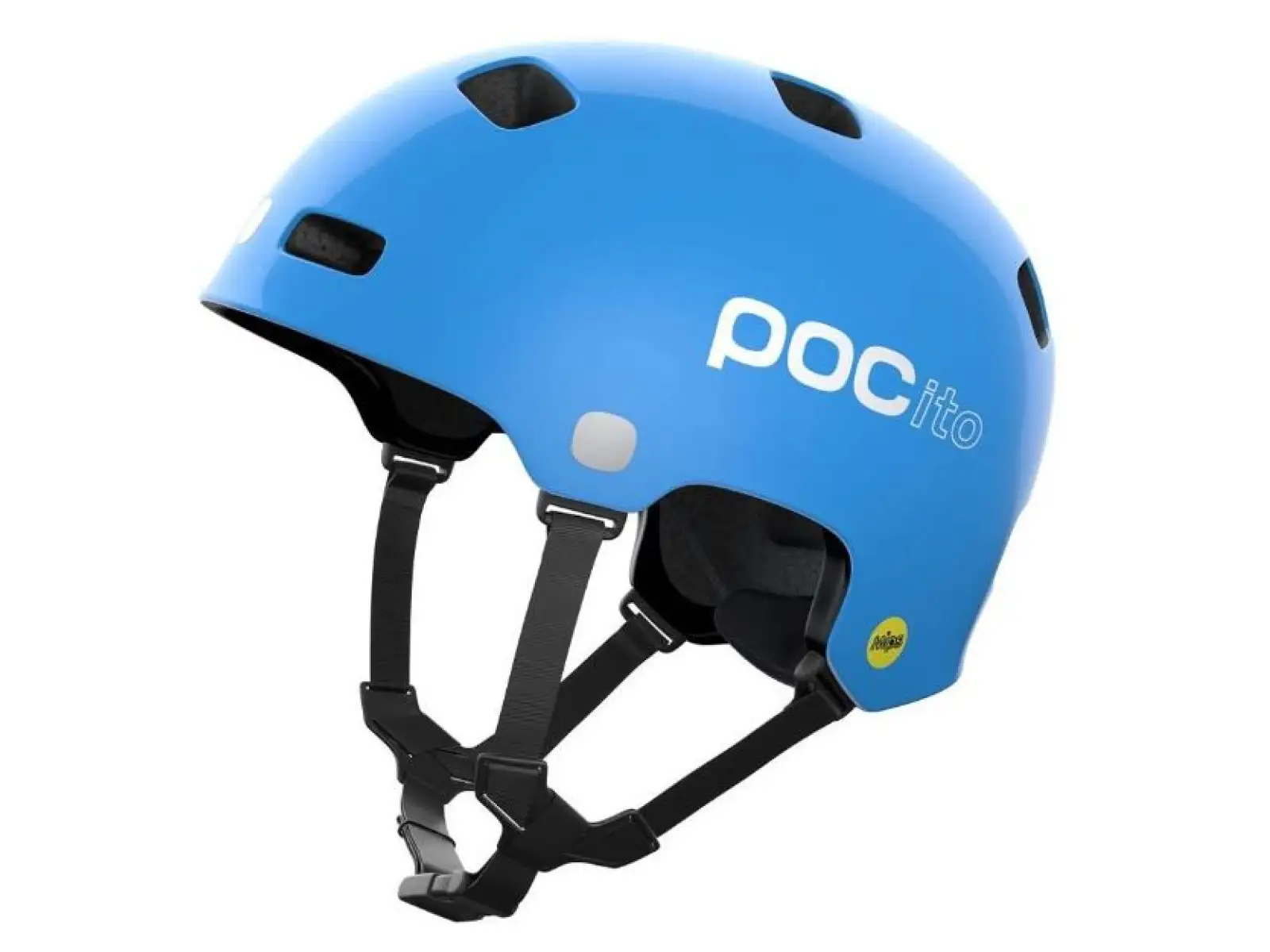 POC POCito Crane MIPS detská prilba Fluorescent Blue