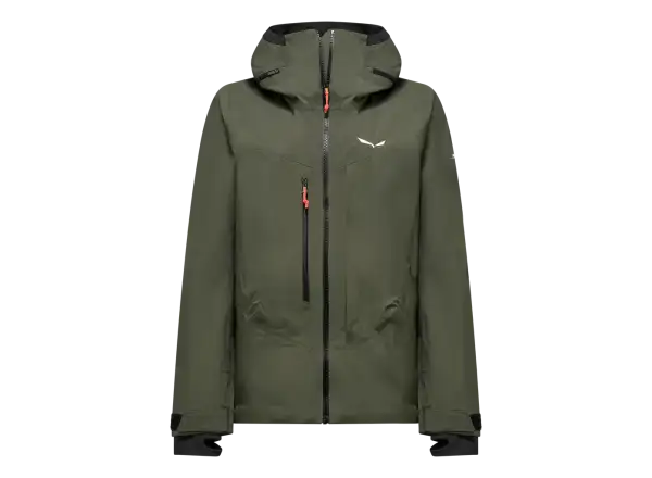 Salewa Sella 3L Powertex dámska bunda Dark Olive