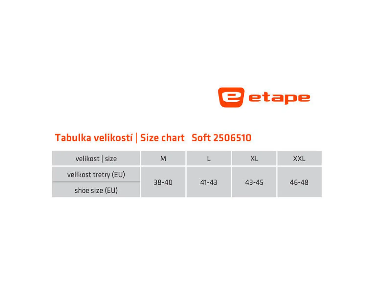 Etape Soft návleky na tretry čierna