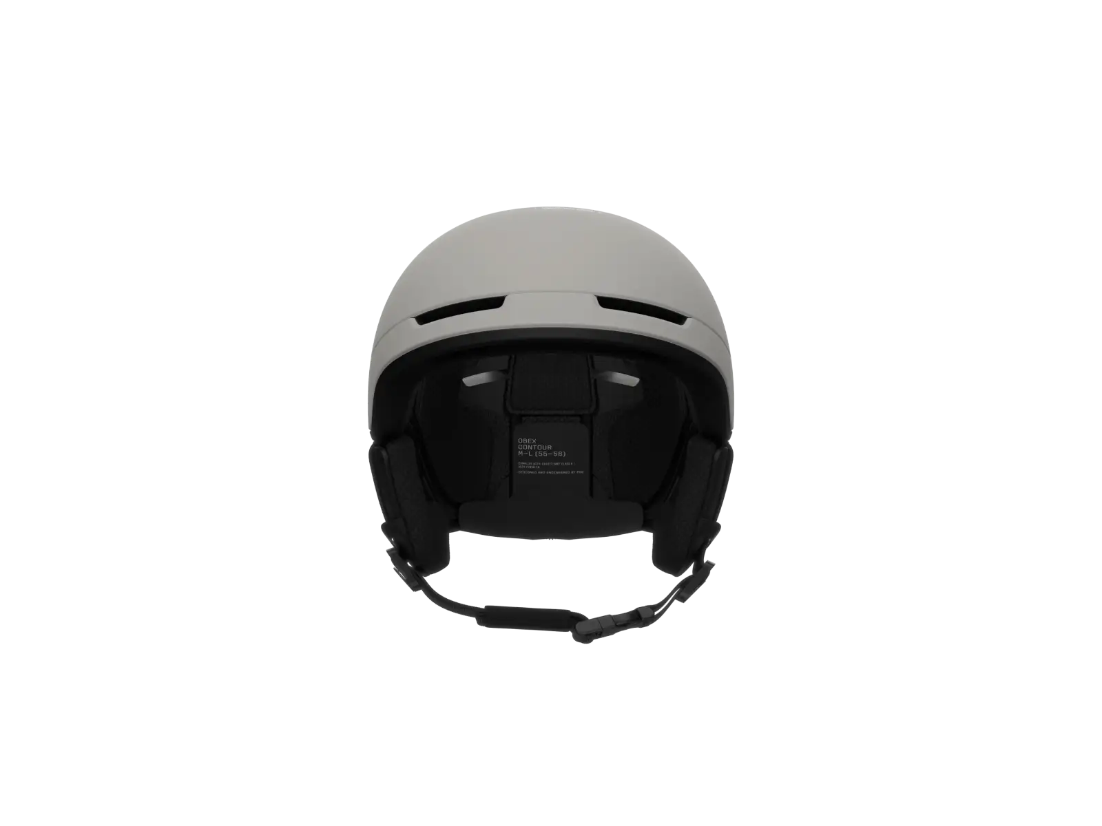 POC Obex Contour Communication lyžiarska prilba Mineral Grey Matt/Hydrogen White Matt