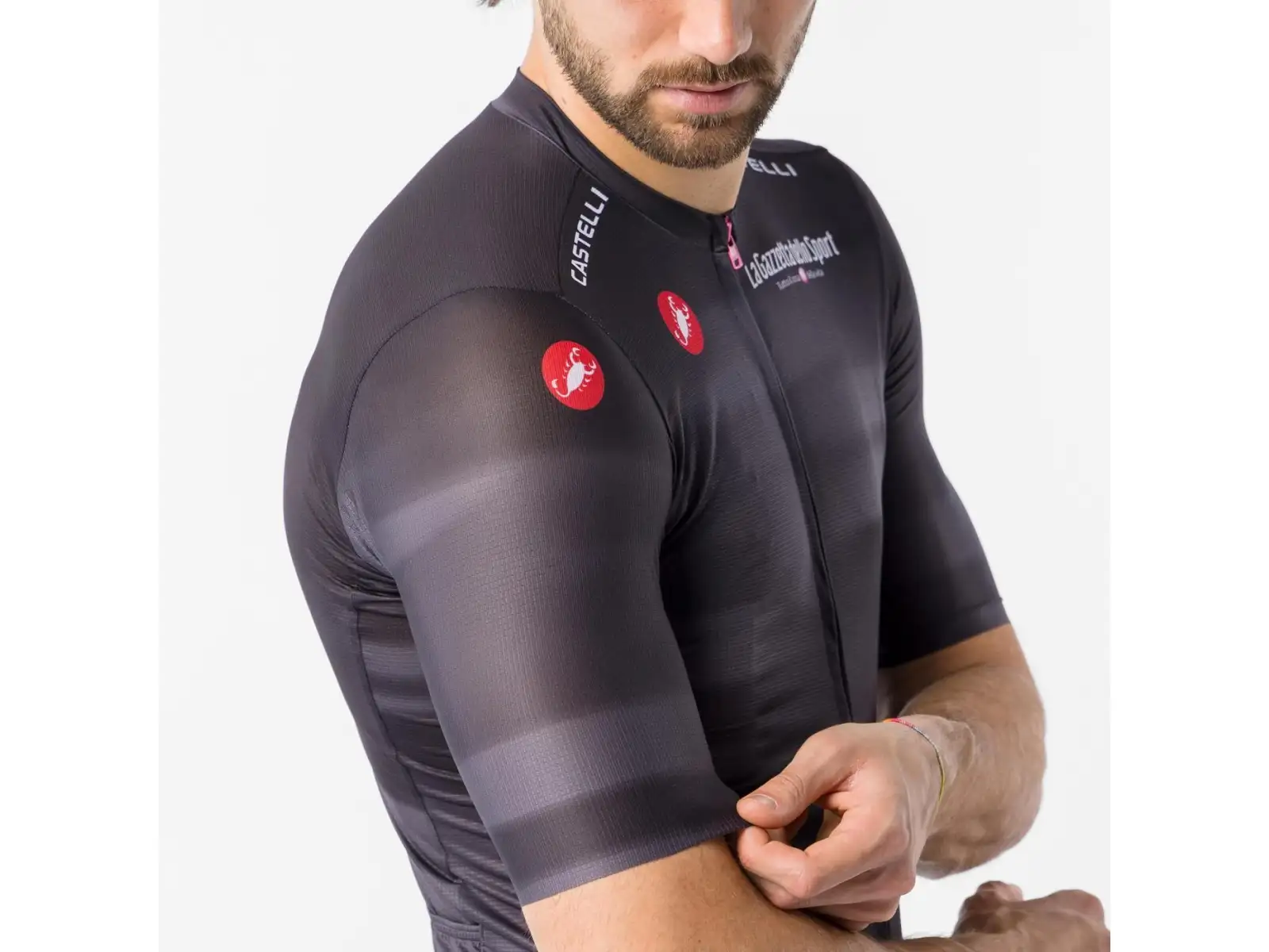 Castelli Giro109 Competizione 4 pánsky dres krátky rukáv Nero