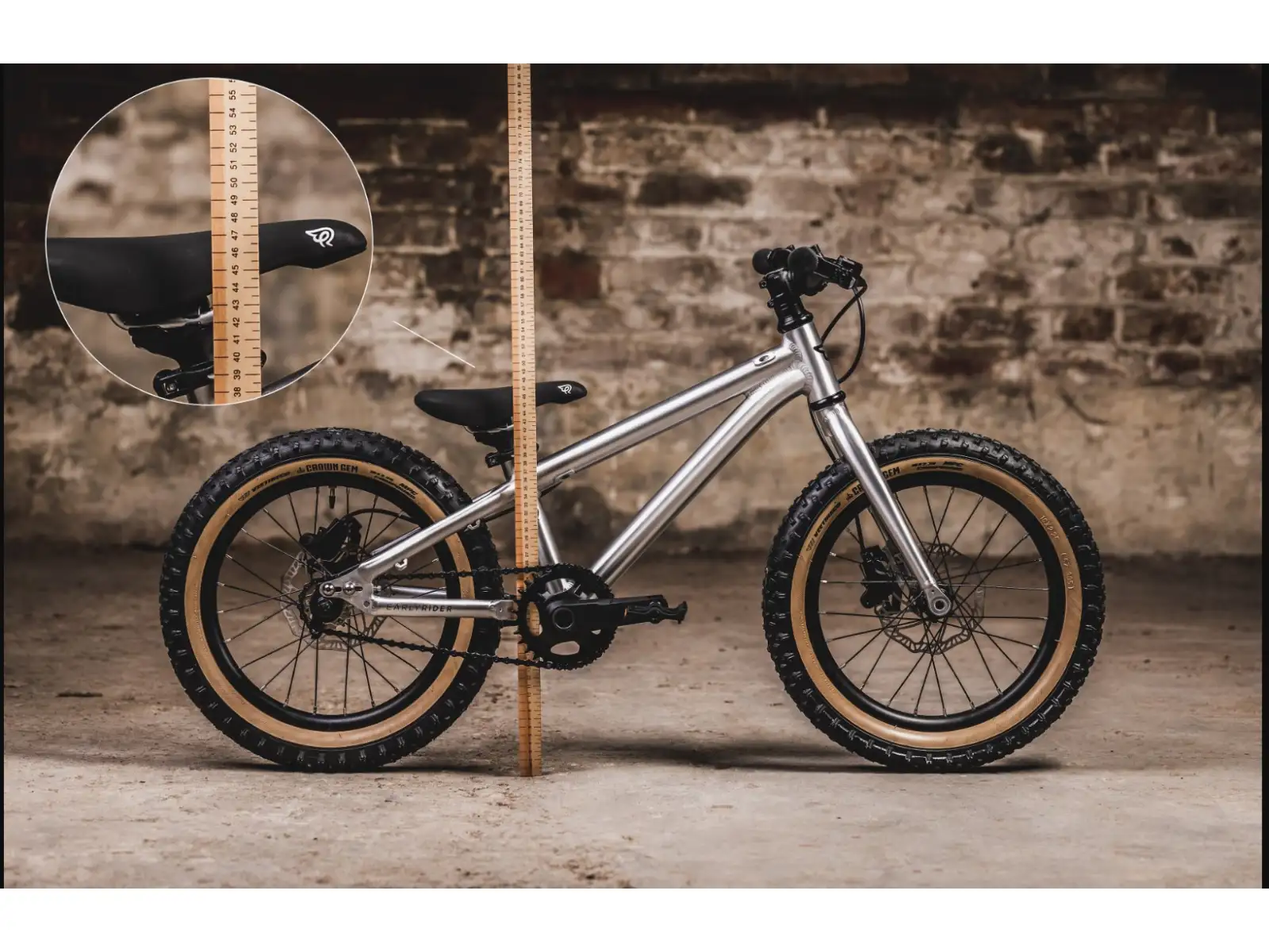 Early Rider Hellion 16 detský bicykel Forest Green