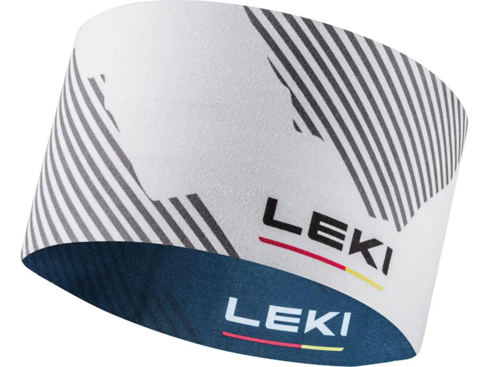 Čelenka Leki XC Headband tmavá džínsová/biela/šedá veľkosť. Uni