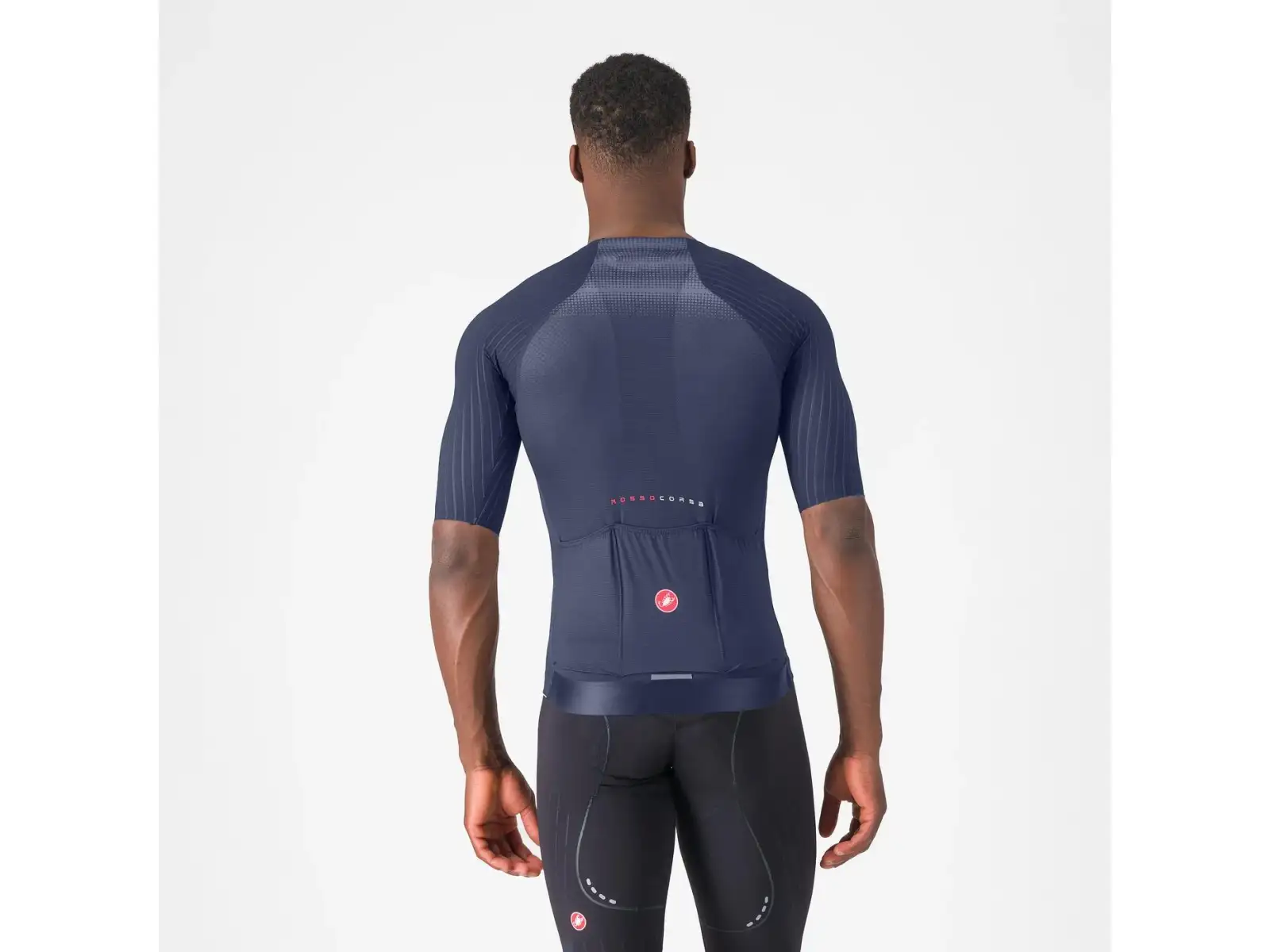 Castelli Aero Race 8S pánsky dres krátky rukáv Belgian Blue