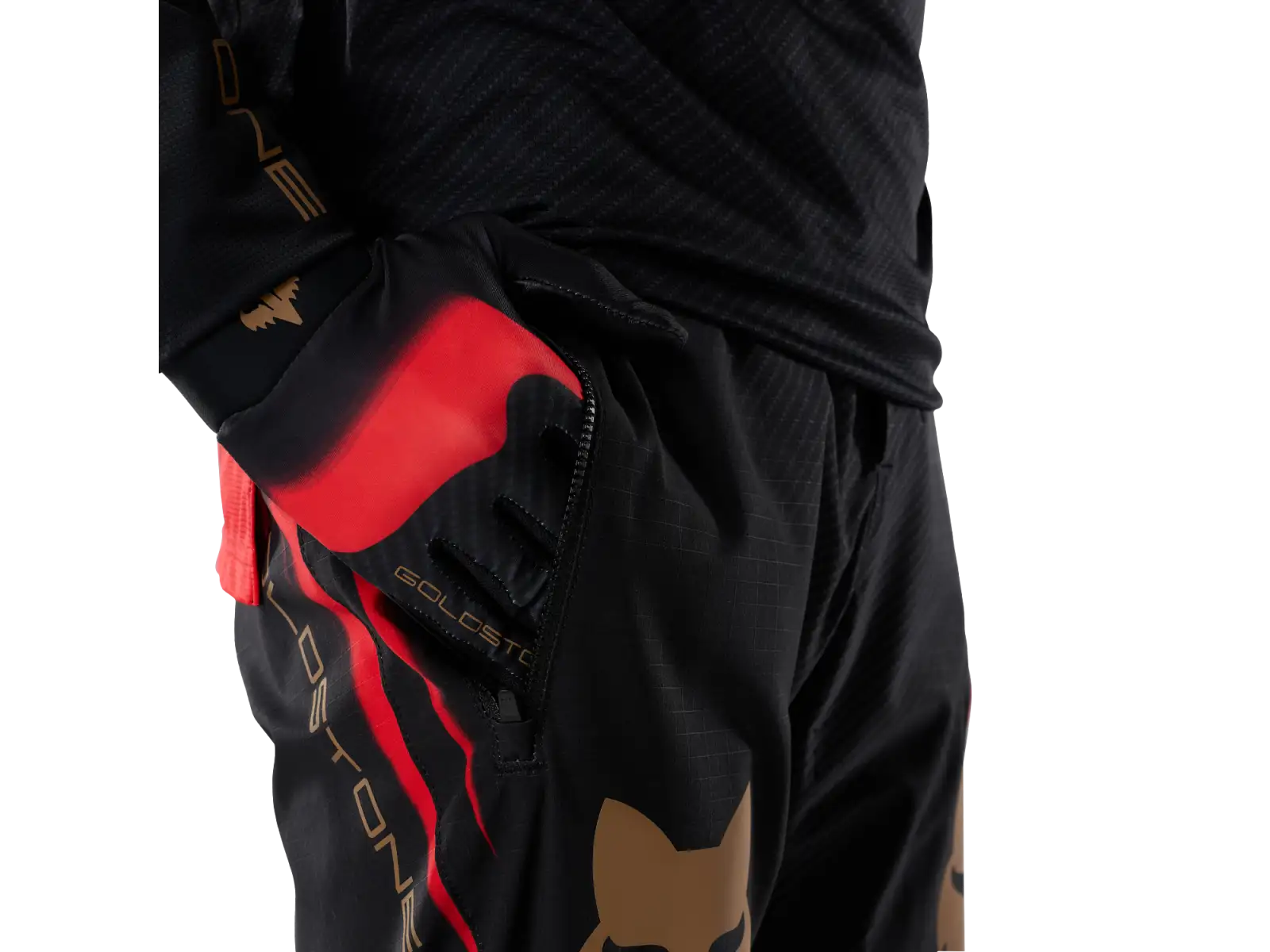Fox Flexair Pant Goldstone Se pánske nohavice Black