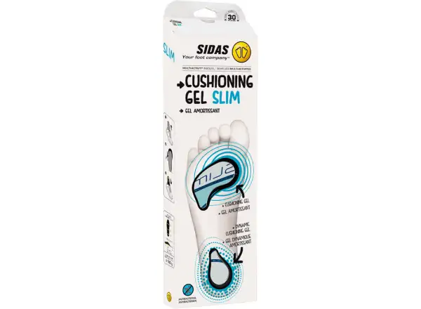 Vložky do topánok Sidas Cushioning Gel Slim 1 pár