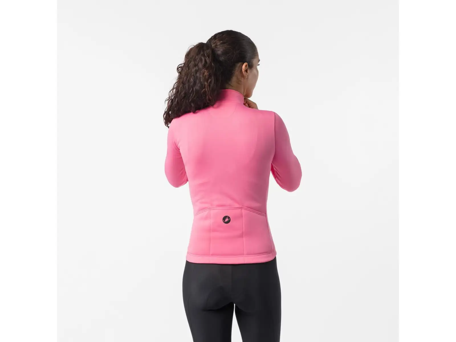 Castelli Sinergia 3 dámsky dres dlhý rukáv Rosa giro