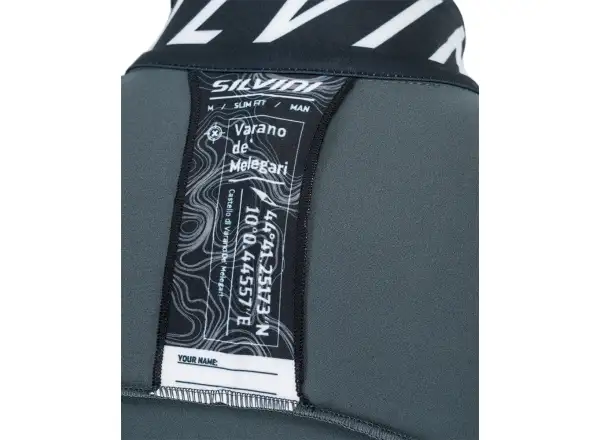 Silvini Varano pánsky dres s dlhým rukávom charcoal