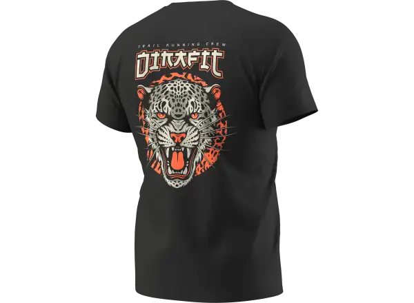 Dynafit 24/7 Graphic pánske tričko krátky rukáv Black Out/trail Crew