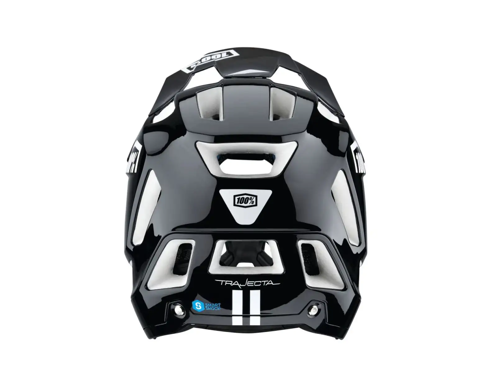 100% Trajecta w/Fidlock prilba Black/White