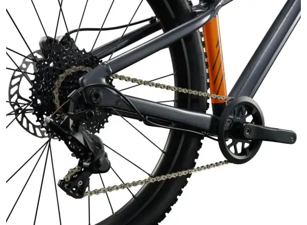 Giant STP 24 detský horský bicykel Black Chrome