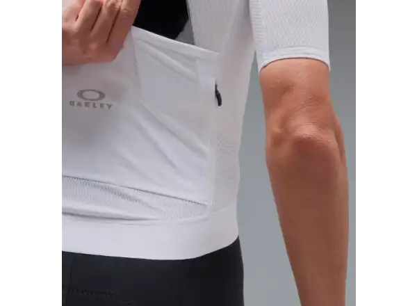 Oakley Endurance Lite pánsky dres krátky rukáv White