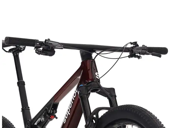 Superior XF 9.6 Team celoodpružené Red Carbon/Matte Carbon