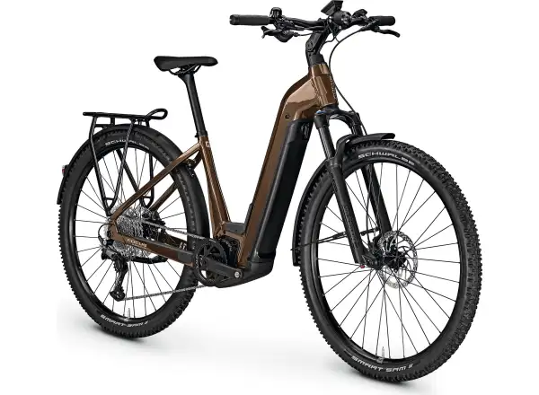 Focus Aventura2 6.8 WA 750 Wh horský elektrobicykel Godlbrown Glossy