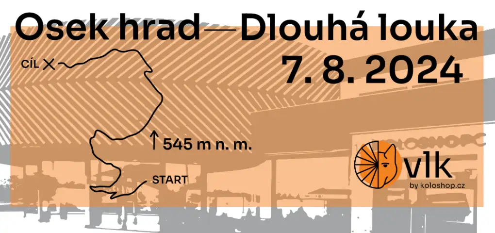 VLK Osek hrad – Dlouhá louka