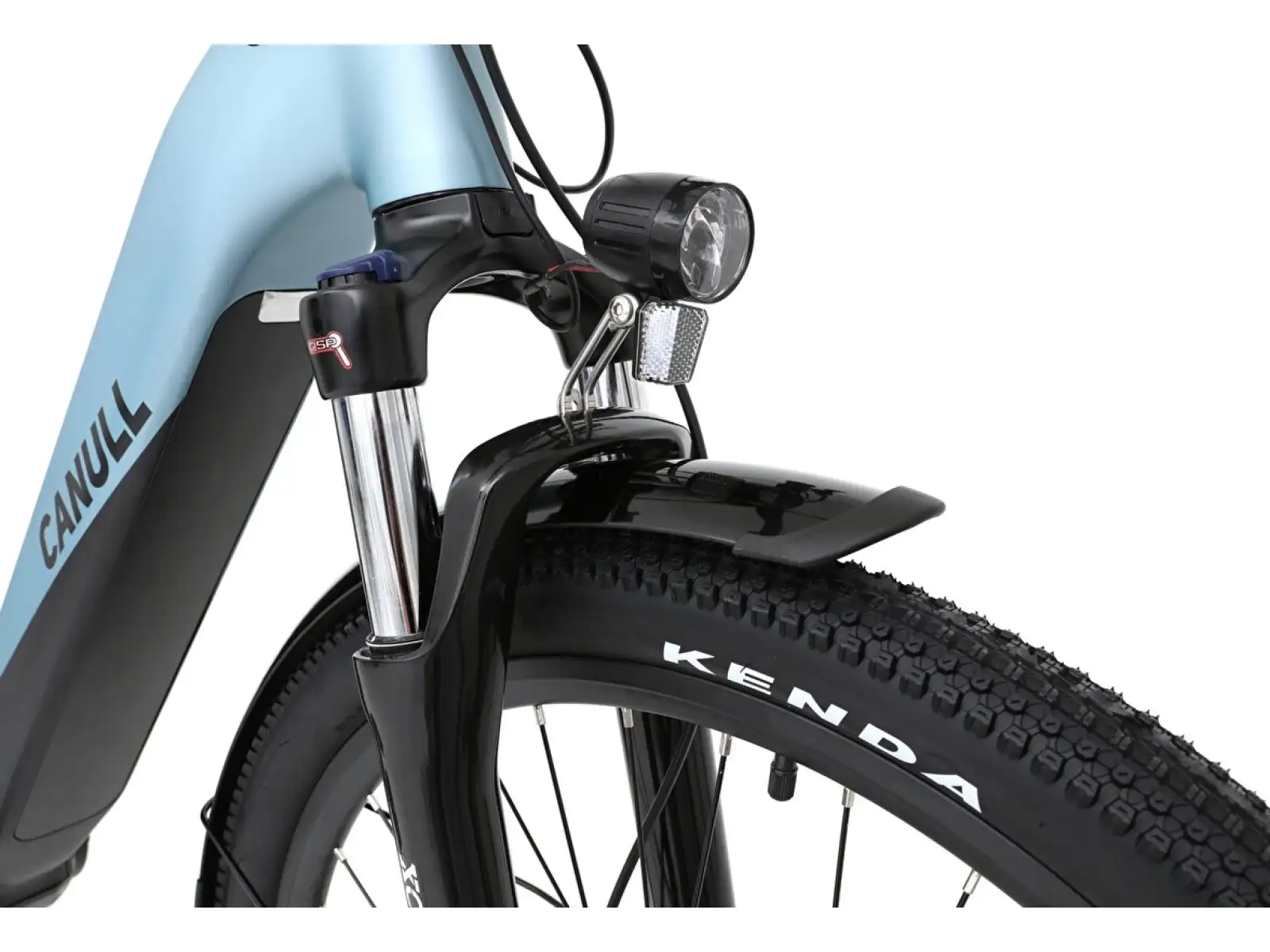 CANULL City 3 720 Wh nízkonástupový elektrobicykel pearl white
