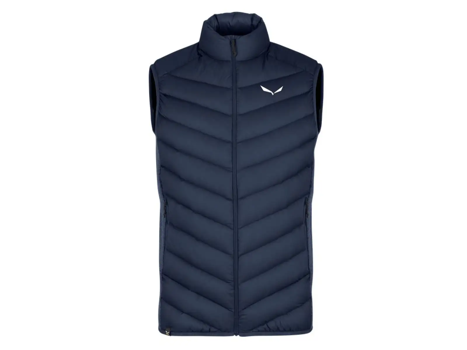 Salewa Fanes Sarner RDS Hybrid pánska vesta v modrej farbe Navy Blazer.