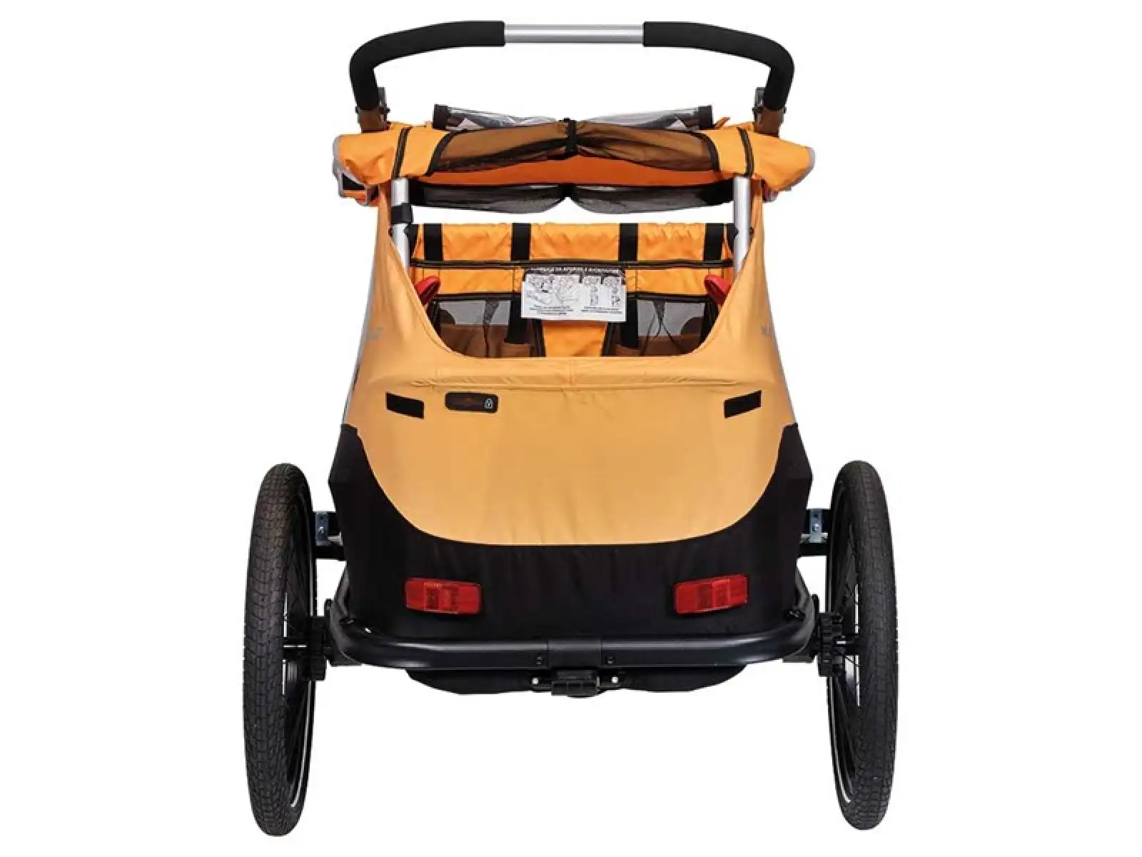 XLC DUOs BS-C10 dvojmiestny závesný vozík 20" Marigold/Anthrazit