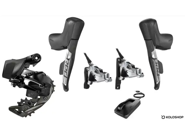 Sram Red AXS X1 HRD FM 6B 2P elektronická súprava s brzdami