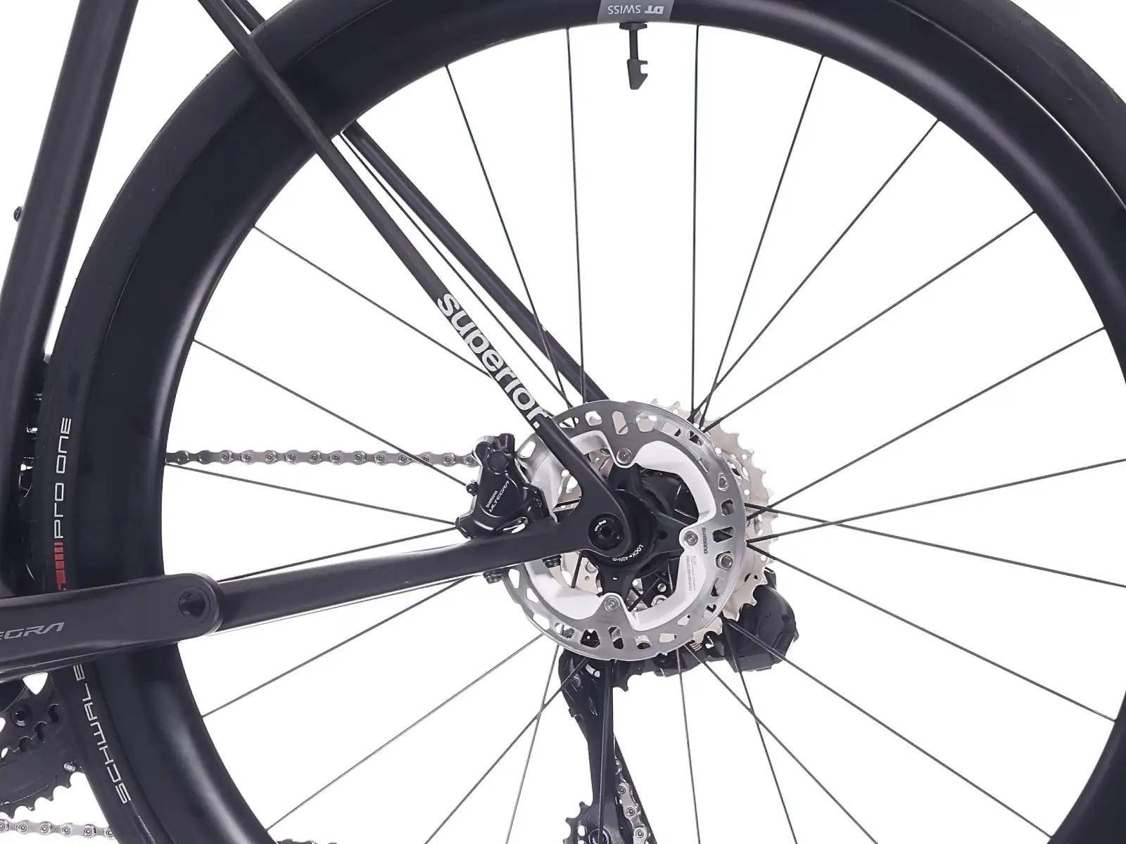 Superior RR 9.8 cestný bicykel Matte Carbon / White