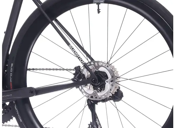 Superior RR 9.8 cestný bicykel Matte Carbon / White