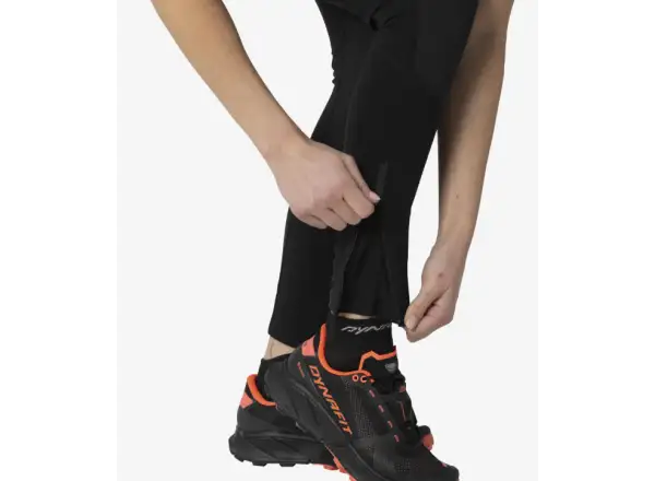 Dynafit Alpine Softshell Hybrid dámske bežecké nohavice Black Out