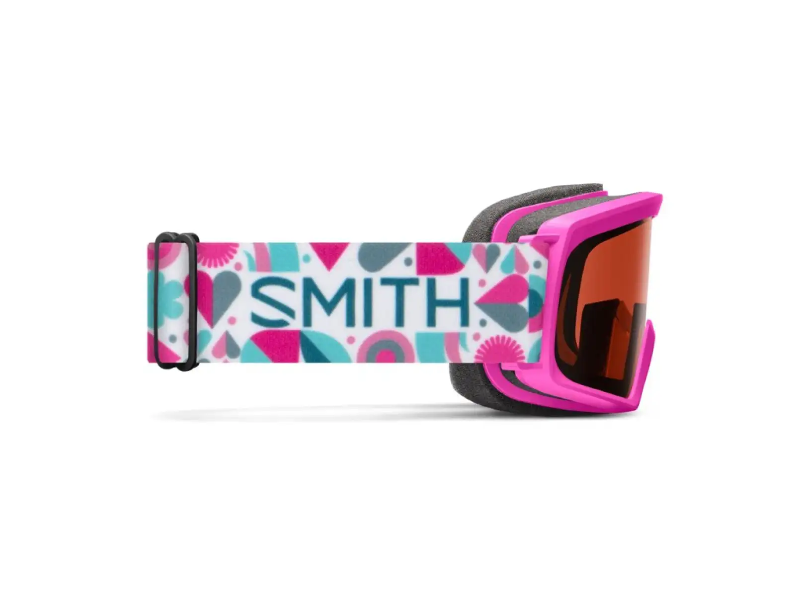 Smith Rascal detské lyžiarske okuliare Vivid Pink Hearts / RC36